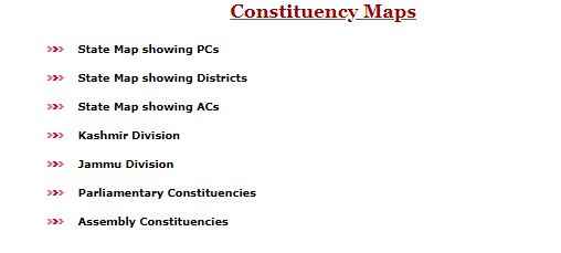 Viewing Constituency Maps