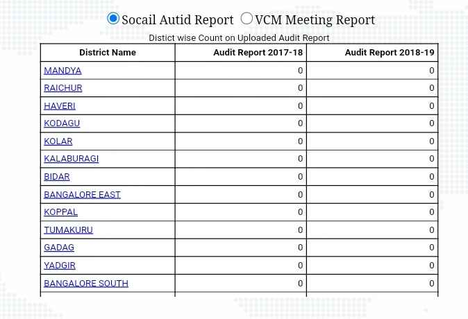 Viewing District Wise Audit Reports