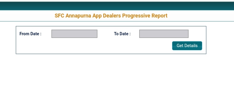 Checking SFC Annapurna App Dealers Progressive Report