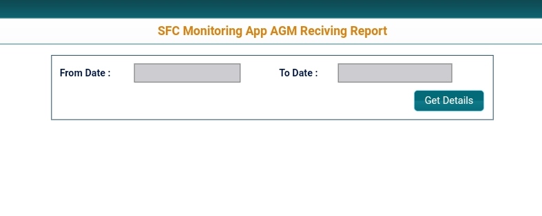 Viewing Receiving Report Of SFC Monitoring App AGM