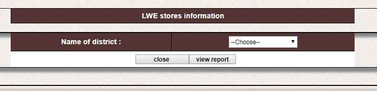 Process To View LWE District Wise Shop Details