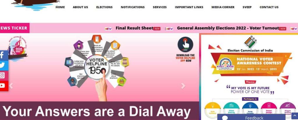 Process To View Name In the Goa Voter List 