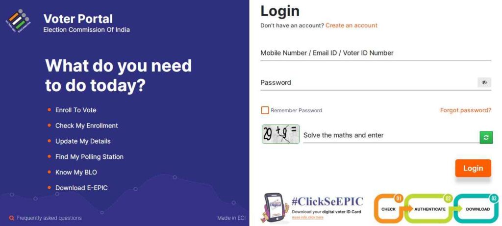 Process To Apply Online Under As A Voter Under Kerala Voter List 
