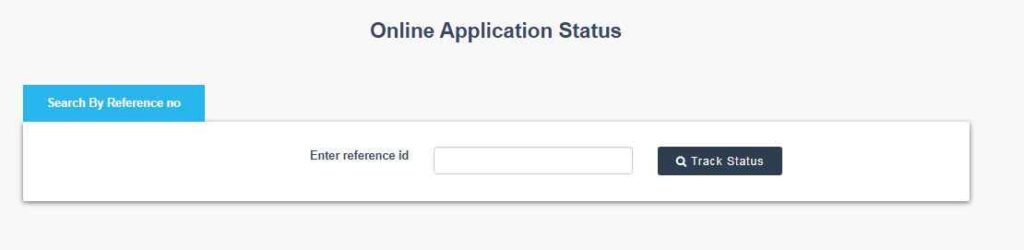 Tracking Application Status